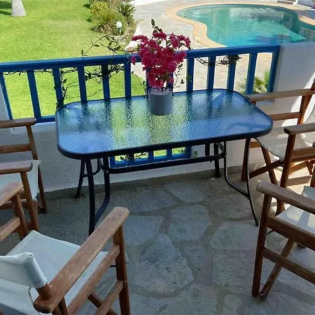 Minimal With Pool In Siviri, 150m From The Sea Vakantiehuis Siviri