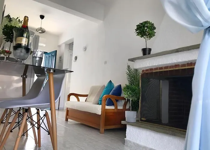Minimal With Pool In Siviri, 150m From The Sea *